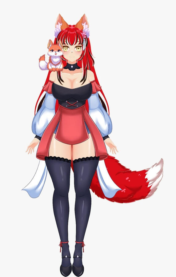 Custom L2D Vtuber Model Art
