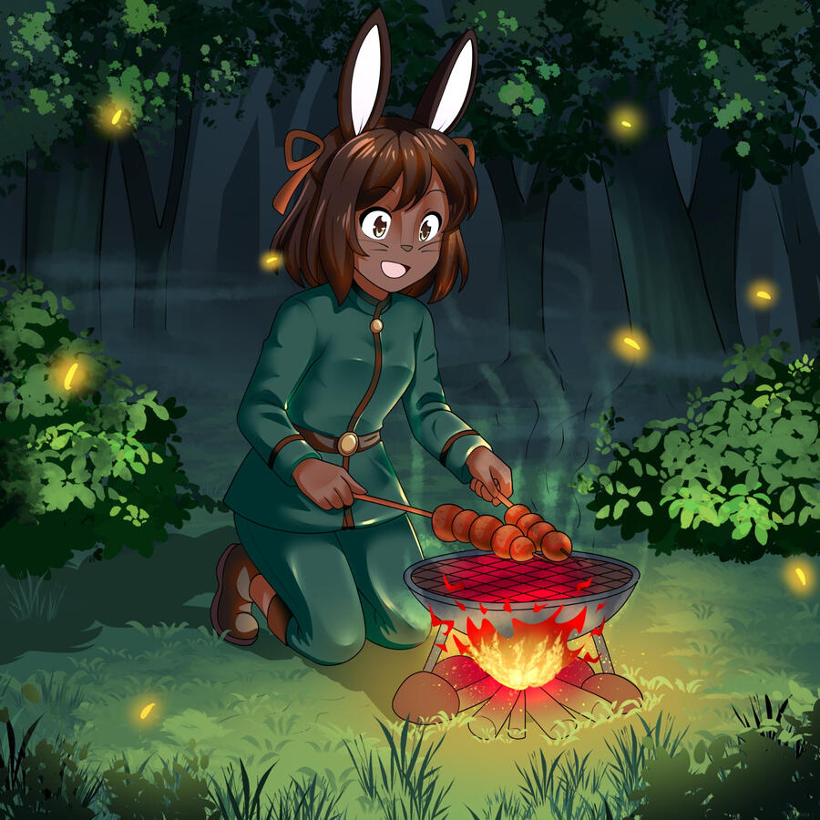 #brownie commission work